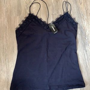 Navy Express Cami! Brand new